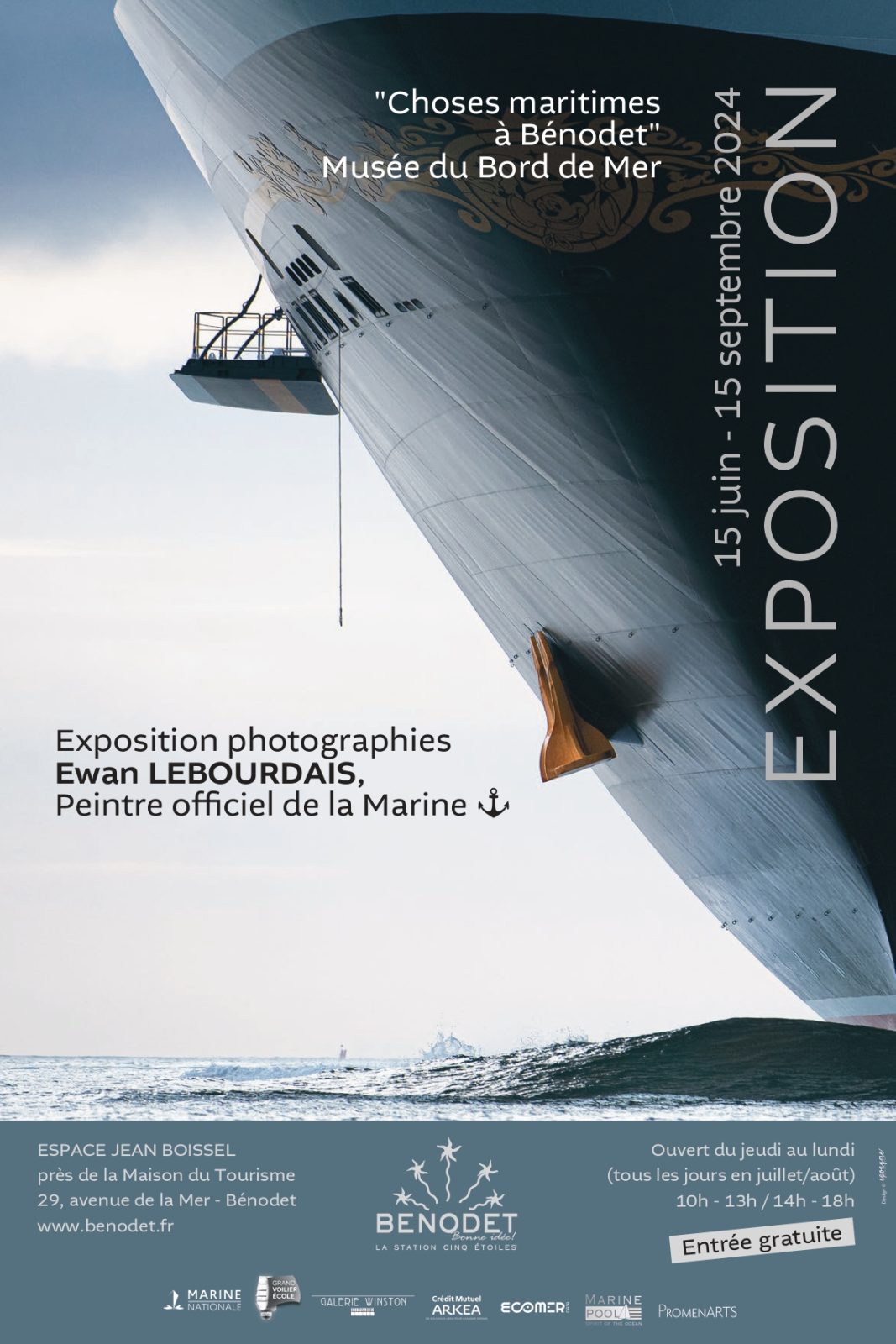 Exposition Ewan LEBOURDAIS – Musée du Bord de Mer