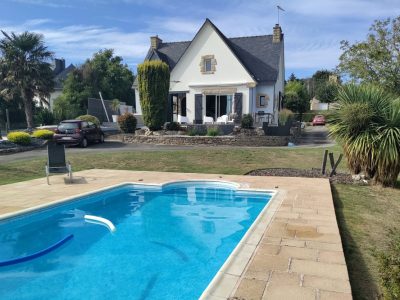 Maison individuelle avec piscine